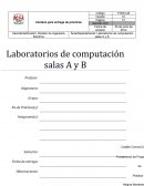 Laboratorios de computación salas A y B