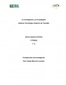 La investigación y el investigador