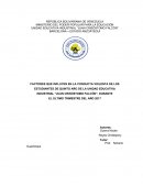 ESTUDIANTES DE QUINTO AÑO DE LA UNIDAD EDUCATIVA INDUSTRIAL “JUAN CRISÓSTOMO FALCÓN”, DURANTE