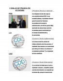 La grandes Siglas de economía en francia