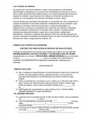 Los contratos de adhesión: avance