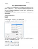 PROBLEMARIO DE PRUEBA DE HIPÓTESIS