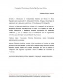 Facturación Electrónica un Cambio Significante en México