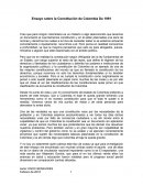 Ensayo sobre la constitución de Colombia