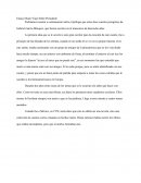 Ensayo Buen Viaje Señor Presidente