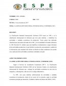 TEMA: CLASIFICACIÓN INDUSTRIAL INTERNACIONAL UNIFORME (CIIU)