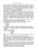 Ejemplo de la Actitud pasicologica