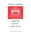 EL HUMANISMO Y LA INGENIERIA