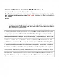 Sociedades del Espectáculo. Página 1