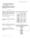 Calculo del número pi