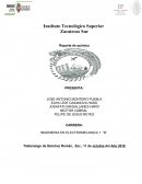 Reporte de química Primer practica