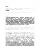 ANÁLISIS DE LOS PROCESOS DE LA EMPRESA IMPRIMA SAS PARA LA MEJORA CONTINUA DE LA ORGANIZACIÓN