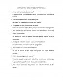 ESTRUCTURA TERCIARIA DE LAS PROTEINAS