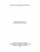 Resumen de el Informe actividad de mantenimiento