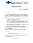 INFORME MÉDICO