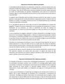 Operaciones minoristas: objetivos principales