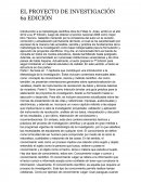 EL PROYECTO DE INVESTIGACIÓN 6a EDICIÓN