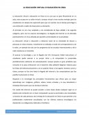 LA EDUCACIÓN VIRTUAL O EDUCACIÓN EN LÍNEA