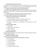 Concepto de Derecho Internacional Privado