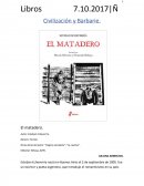 Reseña Civilización y Barbarie.