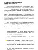 Denuncia de Juicio Sucesorio a bienes