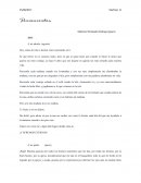 Pensamientos Tlatelolco, trabajo escolar