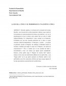 LA ESCUELA CÍNICA Y EL PERFORMANCE: UNA ESTÉTICA CÍNICA