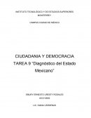 Ciudadania y democracia INSTITUTO TECNOLÓGICO Y DE ESTUDIOS SUPERIORES MONTERREY.