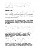 Recurso de oposición y apelación resumen