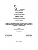 INSPECCIÒN Y DOCUMENTACIÒN DEL ESTADO ACTUAL DEL SISTEMA DE ALIMENTACIÒN Y DE INYECCIÒN DEL HORNO DE CRISOL DEL TALLER DE FUNDICIÒN DE LA UNEFM-CAES