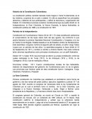 Historia constitucional colombiana