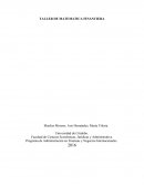 TALLER DE MATEMATICA FINANCIERA