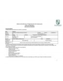 Matriz de Solicitud y Programación de clases