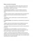 Resumen Métodos conscientes de afrontamiento