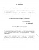 La conciencia ensayo