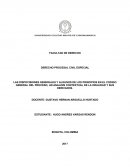 LAS DISPOCISIONES GENERALES Y ALGUNOS DE LOS PRINCIPIOS EN EL CODIGO GENERAL DEL PROCESO, UN ANALISIS CONTEXTUAL DE LA ORALIDAD Y SUS DERIVADOS.