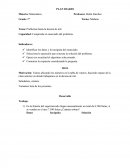 Plan diario - clases de matematicas 2do grado avance