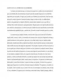 COMO SE DA UNA RESEÑA LIBRO ANIMO DE UN GUERRERO. Página 1