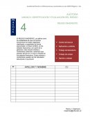 Ensayo1 UNIDAD II: IDENTIFICACIÓN Y EVALUACIÓN DEL RIESGO