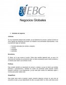 Actividad Negocios globales
