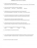 Cuestionario: principales proyecciones cartográficas