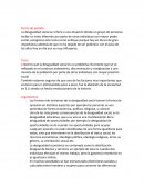 Ensayo de Desigualdad social