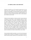 LEY SOBRE EL ROBO A CASA HABITACIÓN