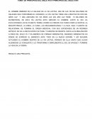 DE PRINCIPIOS DEL SIGLO XVI A PRINCIPIOS DEL SIGLO XVIII EXAMEN DIAGNOSTICO