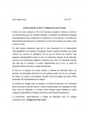 Códigos visuales icónicos en el cine