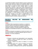 ESCUELA MILITAR DE GRADUADOS DE SANIDAD