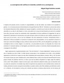 La convergencia del conflicto en Colombia, también es tu convergencia