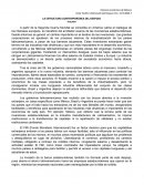 LA ESTRUCTURA CONTEMPORÁNEA DEL DESPOJO