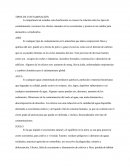 TIPOS DE CONTAMINACIÓN