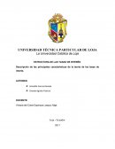 Descripción de las principales características de la teoría de las tasas de interés.